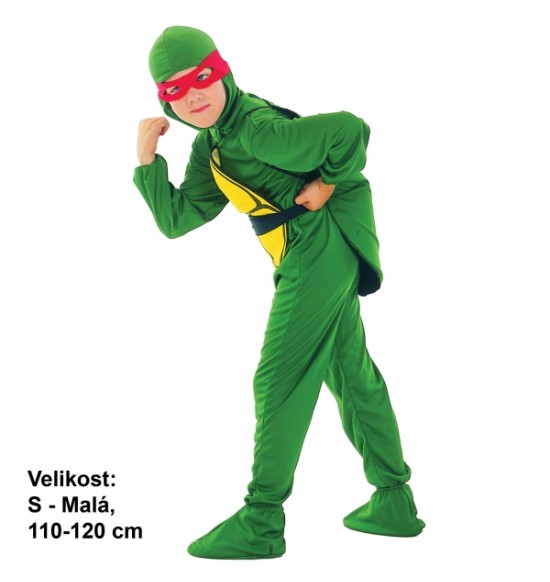 Kostým Ninja korytnačka, v.110-120cm